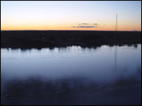 O Rio São Francisco na Altura de Bom Jesus da Lapa