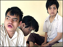 Trẻ em tại làng Hữu Nghị ở Hà Nội