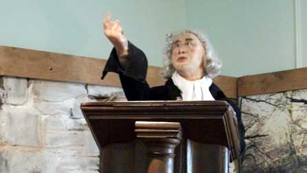 Proffeil Howell Harris yn y pulpud