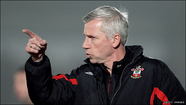 Southampton manager Alan Pardew