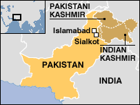 Pákistán (mapka oblasti)