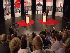 The Points West Debate on Spending Cuts, filmed in Filton College, north of Bristol