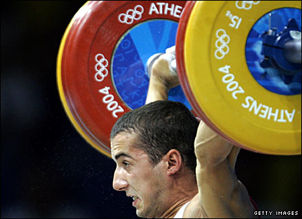 Weightlifter Ivan Stoitsov, who competed in Athens four years ago, is one of the 11 Bulgarians to fail a drugs test