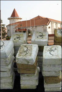 Cocaína apreendida na Guiné-Bissau
