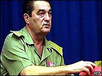 Nebojsa Pavkovic foi chefe de Estado-maior de Sérvia e Montenegro até 2002