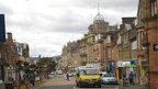 Colour view of Crieff High Street