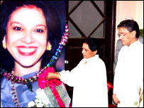 मेहर भार्गव को श्रद्धांजलि देतीं मायावती