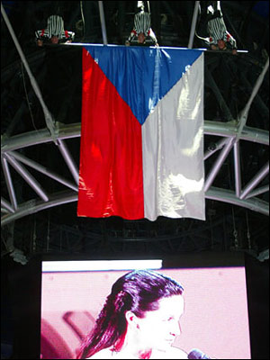 Zahájení hokejového šampionátu