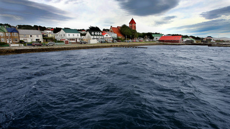 Panorámica de las islas Malvinas/Falklands