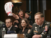 ژنرال دیوید پتریوس جلسه سنا