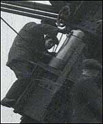 Workers on the Tyne bridge