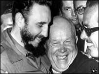 Fidel Castro e Nikita Kruchev
