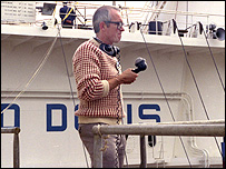 Robin Worman on board Tog Mor