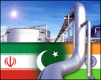خط لوله انتقال گاز طبیعی ایران به هند 