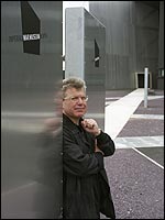 Daniel Libeskind outside IWMN