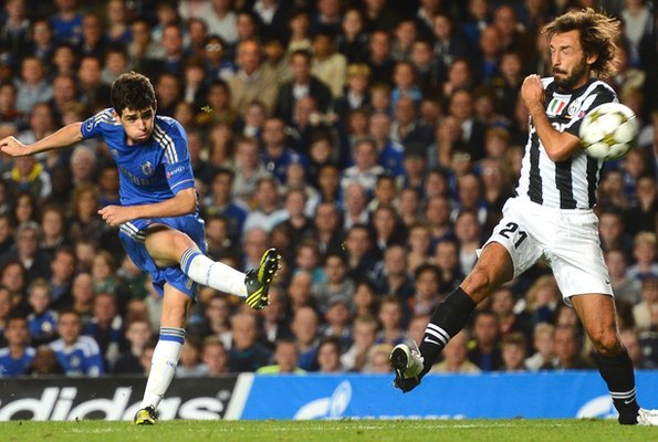 Oscar scores against Juventus