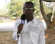 Student, Amara, in Bouaké