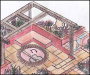 Design of Siesta garden