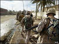 Soldados americanos no Iraque