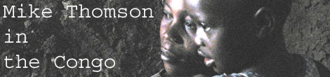 Mike Thomson in the Congo banner