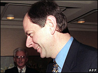 O ex-primeiro-ministro tcheco Josef Tosovsky