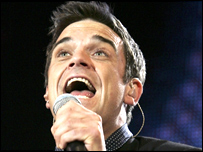 Robbie Williams in concert