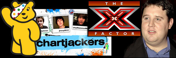 Chartjackers, Peter Kay, X Factor and Pudsey