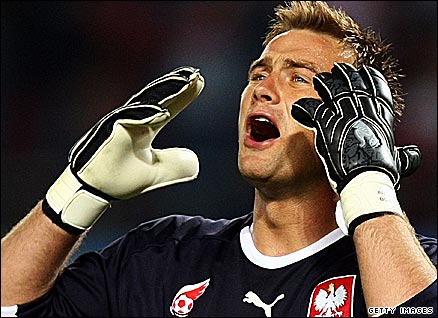Artur Boruc has been in great form for Poland during Euro 2008