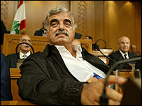 Rafik Hariri, assassinado em fevereiro de 2005