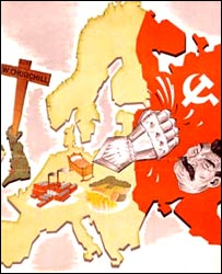 Protibolševický plakát nacistického Německa z roku 1941