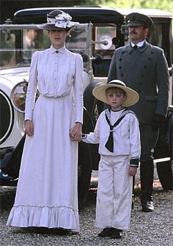 Gina McKee plays Prince John's devoted nanny, Lalla