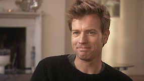 ewan mcgregor being interviewed
