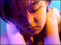 دختر افسرده