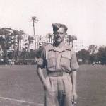 John Warry on leave in Cairo, Egypt, 1942