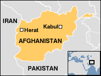 Bản đồ Afghanistan
