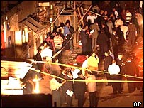 Kahire'de patlamanın meydana geldiği yer