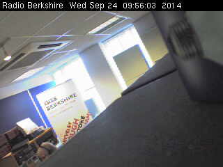 Radio Berkshire studio