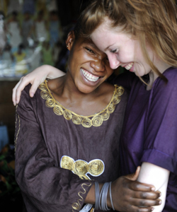 Kids With Guns: Stacey Dooley Investigates (Zawadi and Stacey, photos by Fiona LLoyd-Davies)