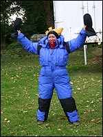 Wrapped up and ready to fly