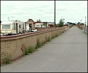 The Smithy Fen travellers site in Cottenham
