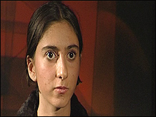 پرندیس در نمایی از فیلم"یهودیان ایران"