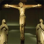 Statue of Christ on the cross