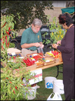 Ian Paxton from Freeland at the Chillies 2 U stand
