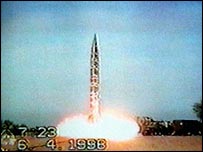 पाकिस्तानी मिसाइल