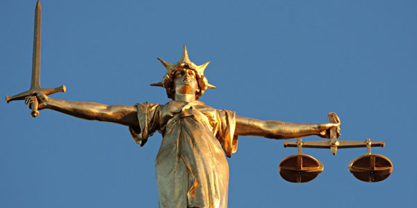 Scales of Justice, the Old Bailey