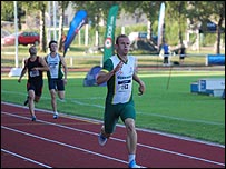 Tom Druce in the 400m