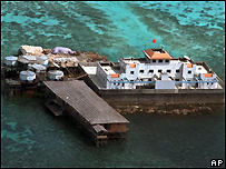 Một căn cứ của Trung Quốc ở quần đảo Trường Sa