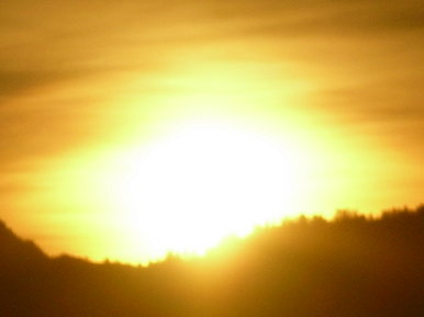 Watch out, the sun is here