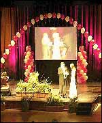 Nuneaton carnival queen finals at Bedworh Civic Hall