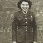 Joan in ATS uniform in 1943 Joan in ATS uniform in 1943